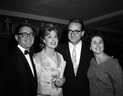 Mr. and Mrs. American Citizen of the Year award at the Cocoanut Grove nightclub