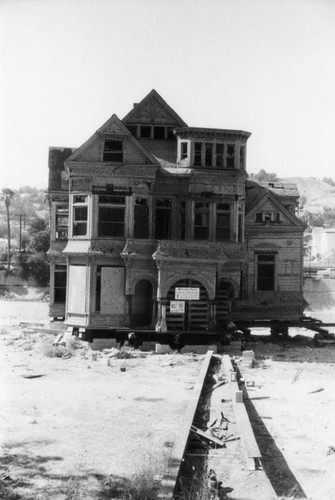 Castle's exterior, Montecito Heights