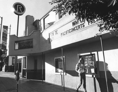 Roxy facade and marquee