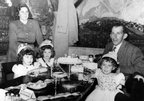 Birthday party at Clifton's Cafeteria