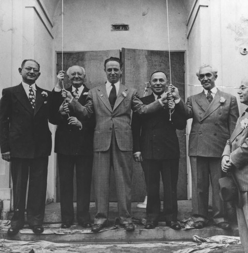 Dedication of the City Terrace Jewish Cultural Center