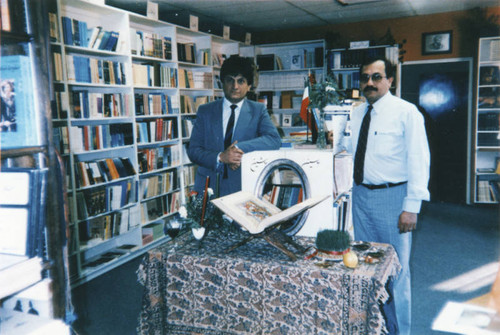 Persian New Year celebration at a bookstore