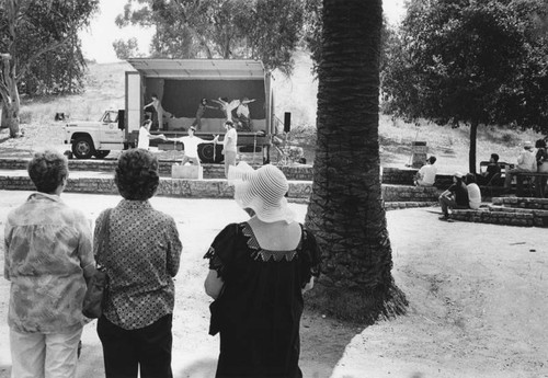 Dancers perform at Elysian Park