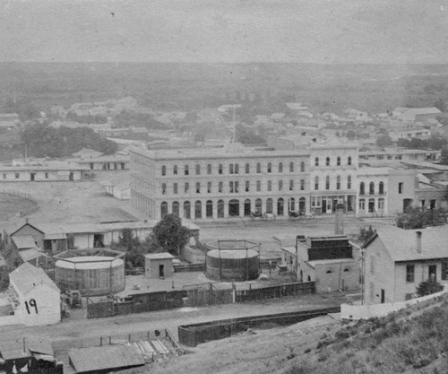 Pico House and neighborhood