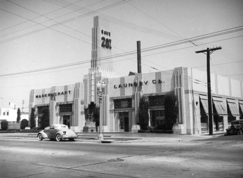 Moderncraft Laundry Company on La Brea