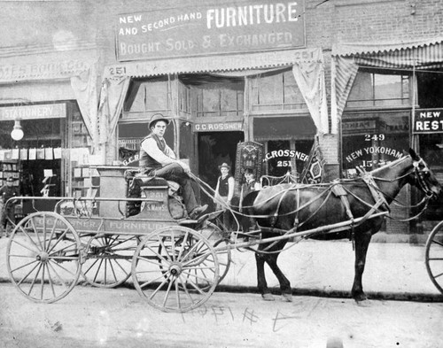 A fast delivery - 1920 style