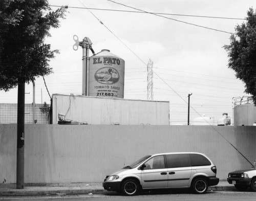 "El Pato" water tank, Walker Foods, Inc