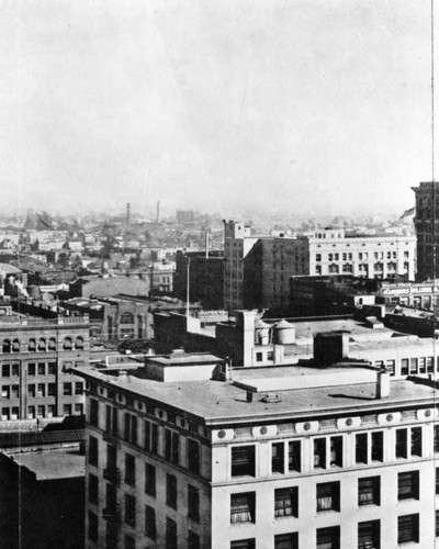 Business center of Los Angeles, 1906, view 6