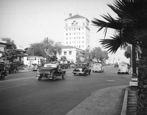 Unidentified view of Sunset Boulevard