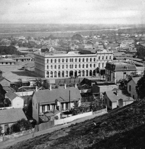 Pico House and neighborhood