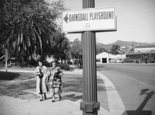 Entrance to Barnsdall Park