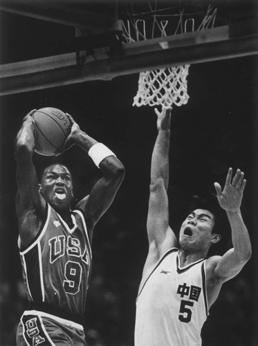 Michael Jordan and Yunlong Huang — Calisphere