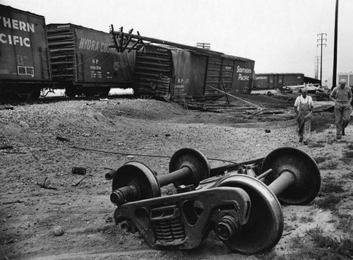 Industry Union Pacific train derailment