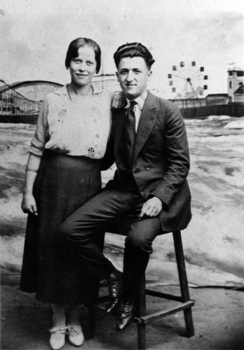 Couple at Venice Beach