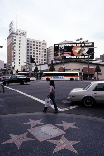 Hollywood Blvd. and Vine Street