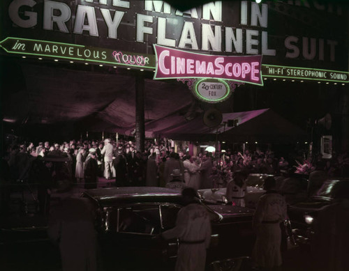 "The Man in the Gray Flannel Suit" premiere