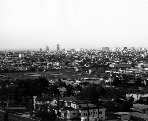 Panoramic view of Long Beach