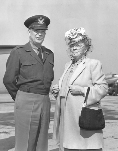 Eisenhower and Mrs. R.R. Ferguson