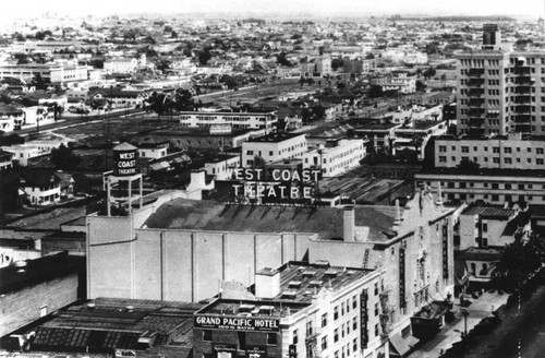 Panoramic view of West Coast Theatre