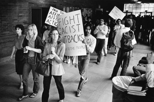 UCLA Law Students protest