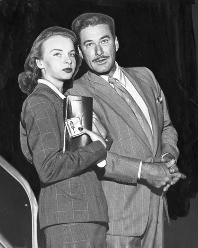 Errol Flynn and his princess