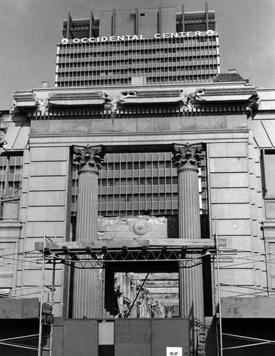 Demolition of L.A. Chamber of Commerce Building