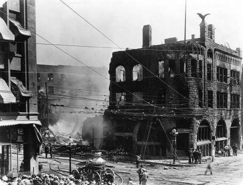 Destruction of the L.A. Times Building