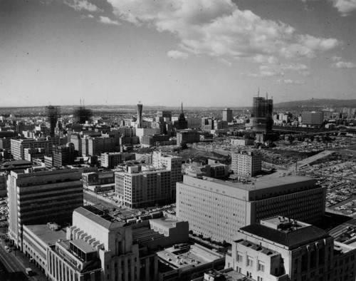 Early 1970s downtown skyline