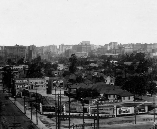 West from 7th St. and Central Ave