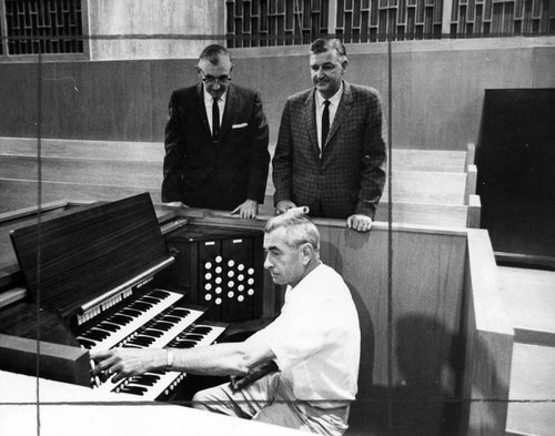 New organ readied for concert