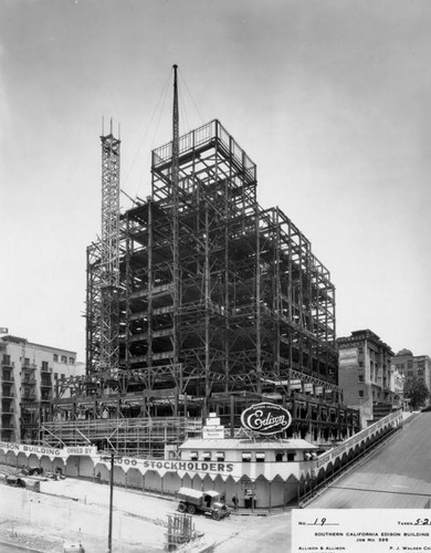 Southern California Edison Building, frame