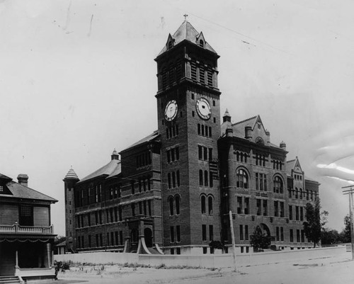 Los Angeles High School, 1899