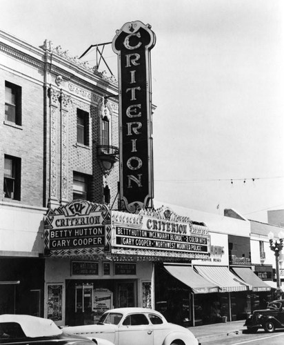 Exterior view, Criterion Theatre