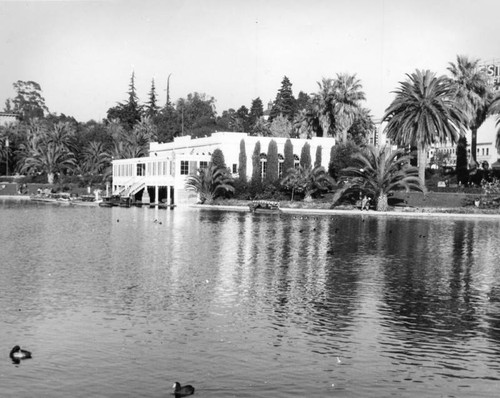 MacArthur Park boathouse