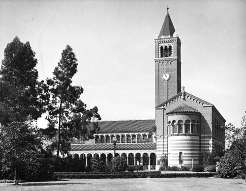 Mudd Memorial Hall and its tower, U.S.C