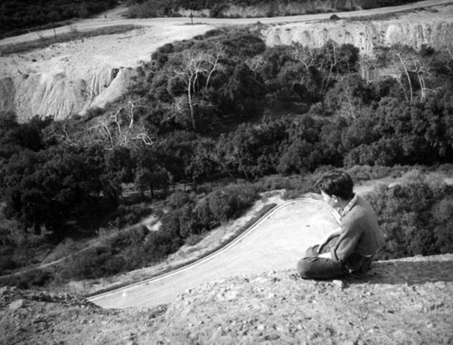 Sitting on the Eagle Rock