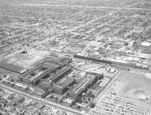 Goodyear Tire & Rubber Co., Central Avenue, looking southwest