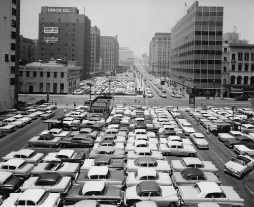 Parking lots in Los Angeles