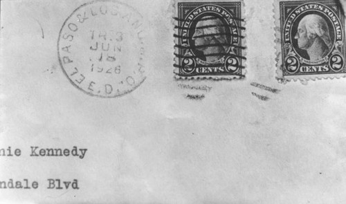 Ransom letter envelope — Calisphere