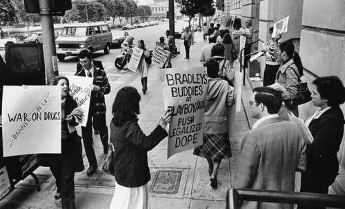 Anti-drug rally at City Hall