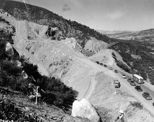 Ridge route being converted into modern thoroughfare