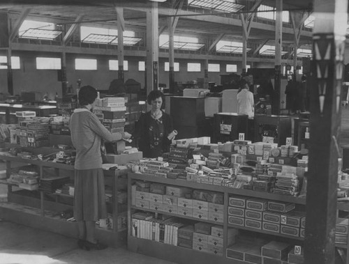 Miniature shopping district, Compton earthquake