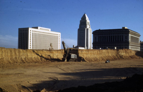 Civic Center from Fort Moore Hill