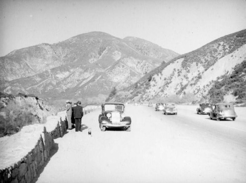 Cajon Pass vista point