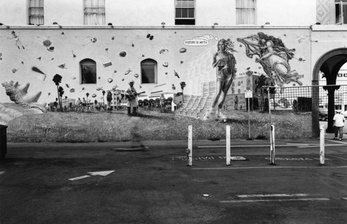 "Venice on the Halfshell" mural, Venice Beach