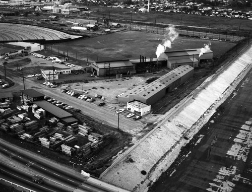 Reisner Forge Company, Firestone Boulevard, looking northwest