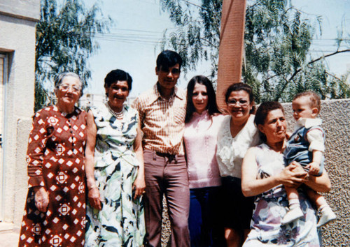 Esther Fruchter's family in Israel