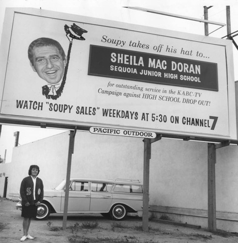 Sheila MacDoran wins Soupy Sales contest