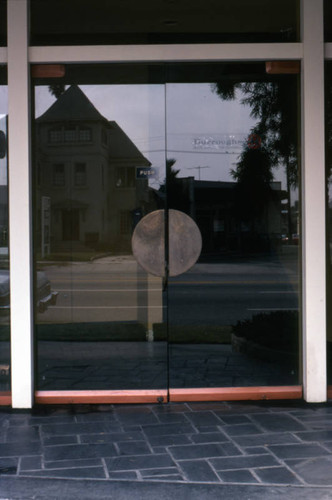 Bookstore on Wilshire Boulevard, a reflection