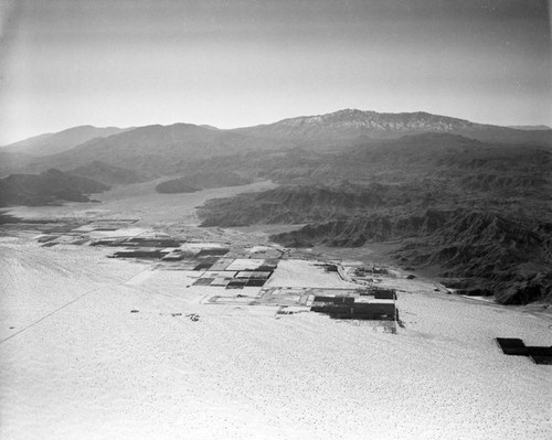 Palm Springs general area, aerial looking southwest